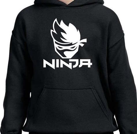 Hoodie Sweater Gamer Ninja Maat 128 7 8 Jaar