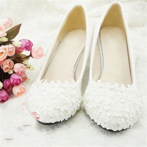 Free Shipping Flower Girl Dress Shoes Bridesmaid Shoes Woman White High