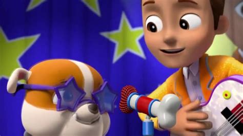 Paw Patrol Pups Save The Woof And Roll Show Rubble And Other Pups