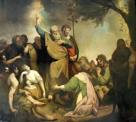 St Paul Preaching To The Ancient Britons Art Uk