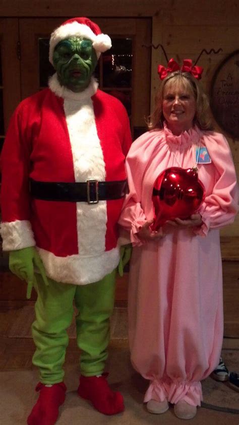 Diy Grinch And Cindy Lou Who Couples Halloween Costumes Halloween