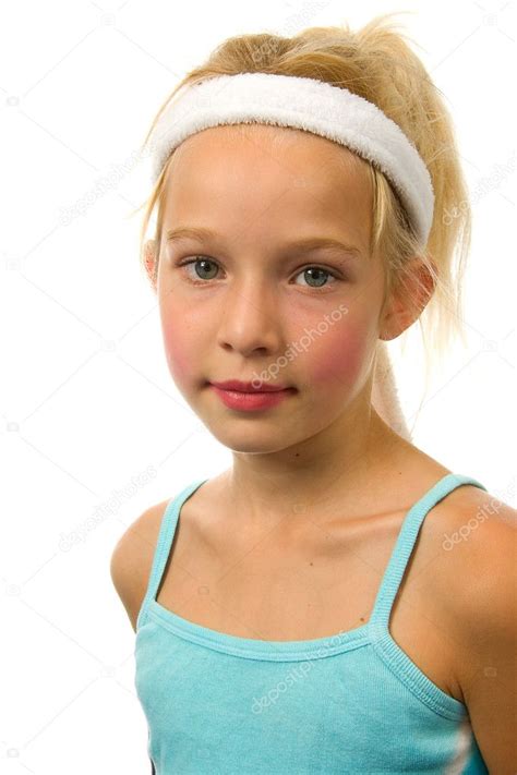 Portrait De Jeune Fille Blonde Image Libre De Droit Par Sannie32 © 2399106