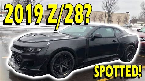 Spotted 20192020 6th Gen Camaro Z28 Youtube