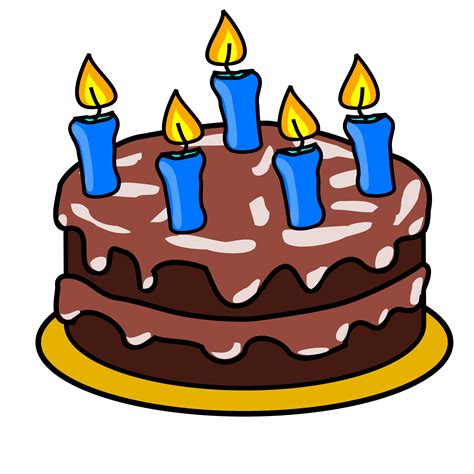 Free Birthday Cake Clip Art Clipart Images Clipartix
