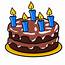 Happy Birthday Cartoon Cake  ClipArt Best