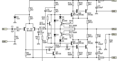 Guitar amplifier circuit schematic diagram. Guitar Amplifier Circuit Diagram 100W |AUDIO AMPLIFIER SCHEMATIC CIRCUITS PICTURE