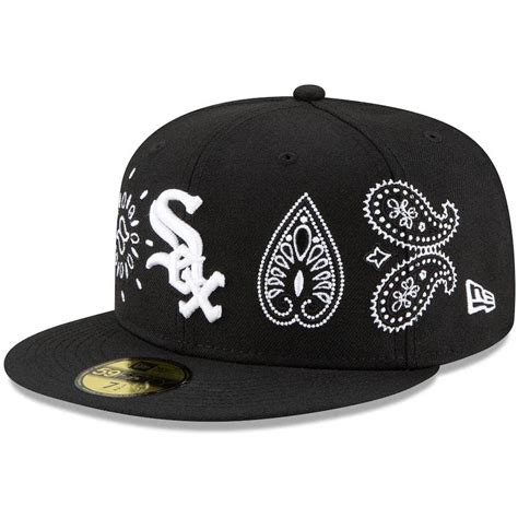 New Era Chicago White Sox Paisley Elements Black 59fifty Fitted Hat