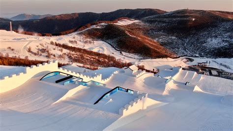 beijing 22 olympic slopestyle course revealed