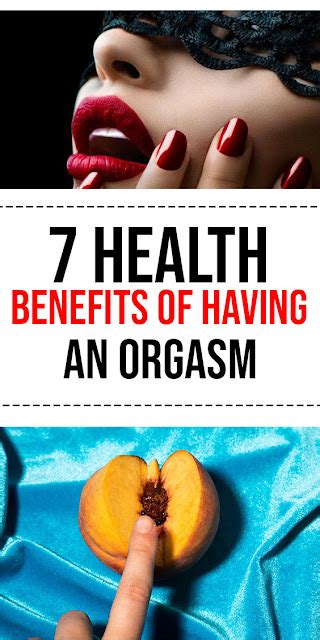 Health Benefits Of Having An Orgasm