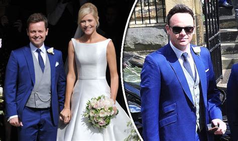 Declan Donnellys Wedding Ant Mcpartlin Gushes Over Amazing Bride
