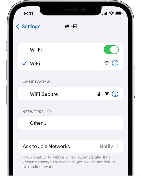 Connect To Wi Fi On Your Iphone Ipad Or Ipod Touch Apple Support Ph