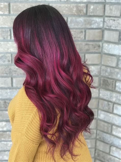 Magenta Fashion Hair Colors Fall Hairstyles For Women