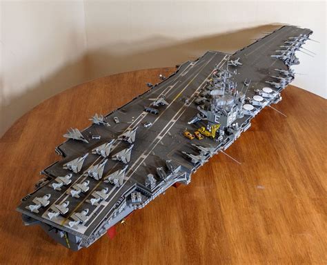 Scale U S Cvn Nimitz Aircraft Carrier Trumpeter Assemble Images And Photos Finder
