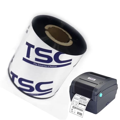 TSC Thermal Transfer Wax Ribbon Label Tag Printing