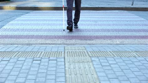 Blind Person Walking Stock Photos Pictures And Royalty Free Images Istock