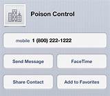 Poison Control Antifreeze