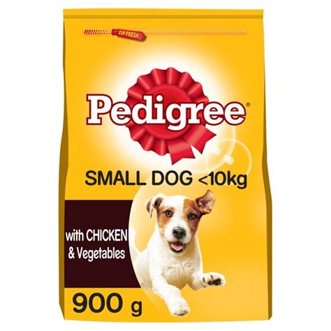 Check spelling or type a new query. Pedigree Small Dog With Chicken & Vegetable 900G - Tesco ...
