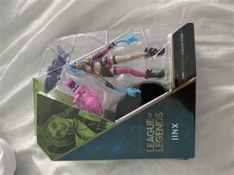 League Of Legends Jinx Collectible Figure 4 Inch Reviews In Action