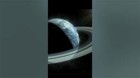 What If Earth Had Rings Like Saturn Youtube