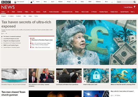 How The Bbc News Website Has Changed Over The Past Years Bbc News