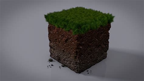 Minecraft Dirt Block By Nalsnag On Deviantart