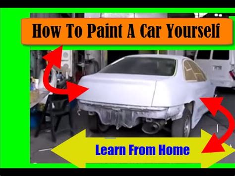 And make sure to avoid these missteps. How To Paint A Car Yourself - How To Paint Cars - Learn ...