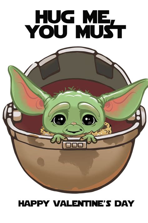 Free Baby Yoda Valentines Day Printables Eat Drink And Save Money