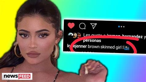 Kylie Jenner Slammed For Brown Skinned Girl Comment And Later Denies It Youtube