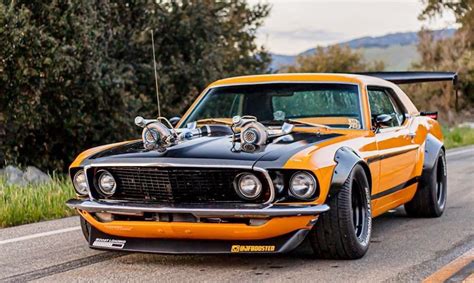 Widebody Twin Turbo 1969 Ford Mustang Is Ready To Shock You локализовано