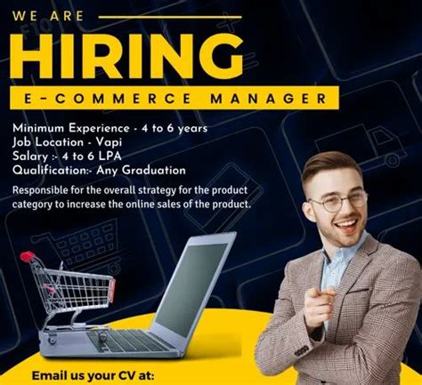 e commerce account management at rs 45000 person in vapi id 24335377862