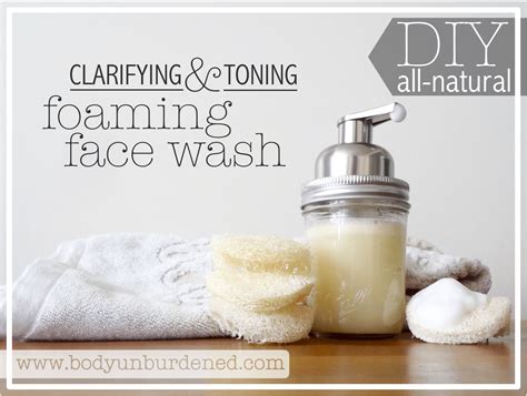 Diy All Natural Clarifying And Toning Foaming Facewash