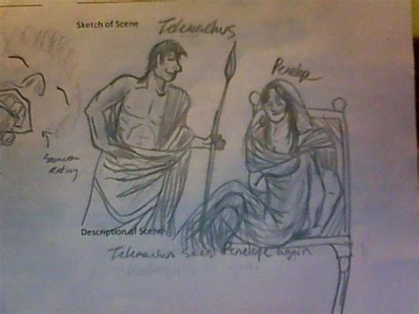 Telemachus And Penelope By Kimbafan On Deviantart