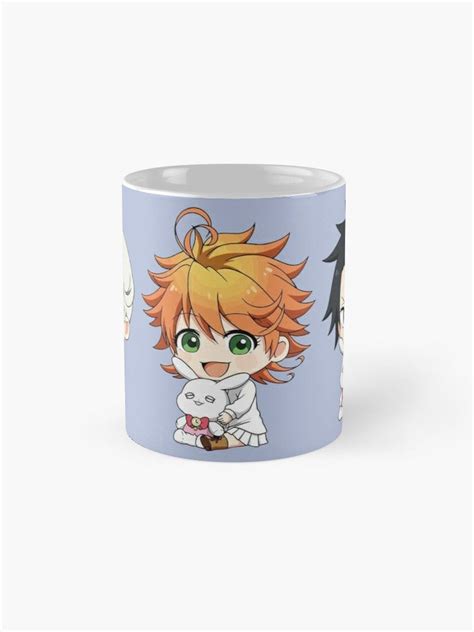 The Promised Neverland Chibis Mug By Chibify Mugs Manga Cute