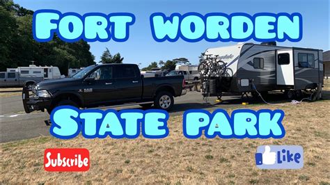 Fort Worden State Park Rv Camping Youtube