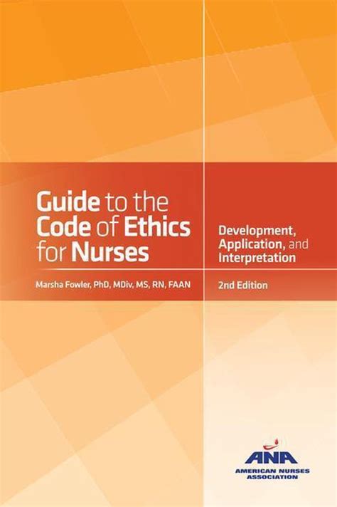 Guide To The Code Of Ethics For Nurses Ebook Marsha Fowler Boeken Bol Com