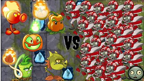 Plants Vs Zombies 2 Arena Team Fire Fire Peashooter Jack O Lantern