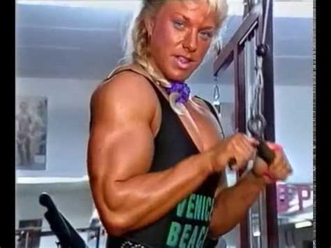 Retro Female Muscle German Female Bodybuilder From The S YouTube