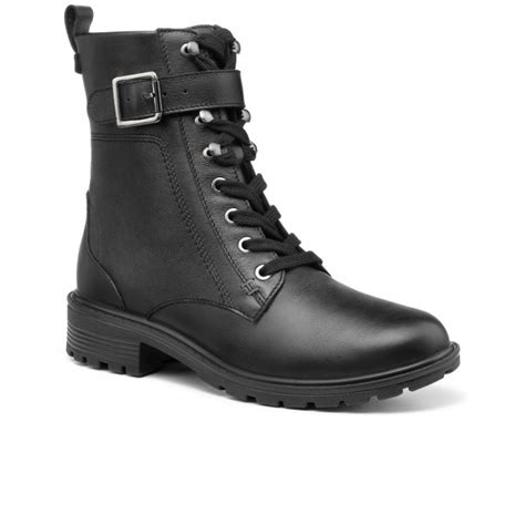 Hotter Winchester Womens Wide Biker Boots Women From Charles Clinkard Uk