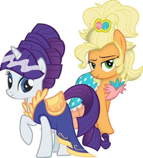 Rarity And Applejackapplejewel By Sbloom85 On Deviantart