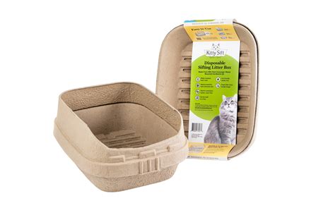 Kitty Sift Disposable Sifting Litter Box Makes Cleaning The Litter Box
