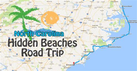 31 Map Of Carolina Beaches Nc Maps Database Source