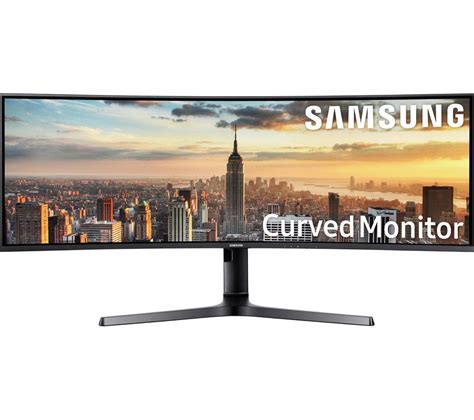 Buy Samsung Lc43j890dkuxen Super Wide Full Hd 43 Curved Led Monitor