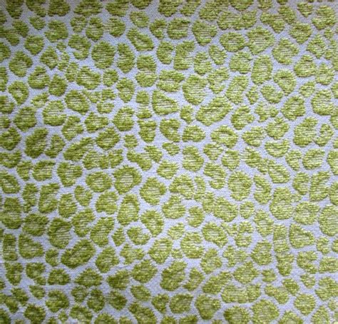 Chenille Fabric In Lime Woven Multipurpose Fabric Chenille Fabric