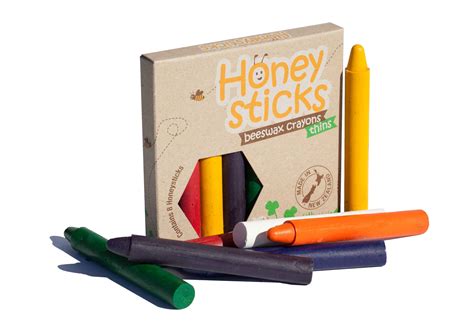 Beeswax Crayons | Honey sticks, Bees wax crayons, Wax crayons