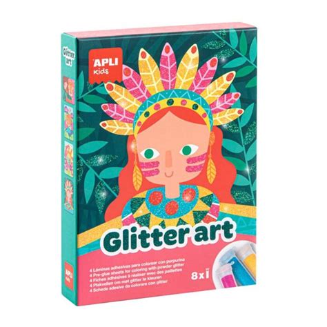 Apli Glitter Art Material Didáctico Librería General