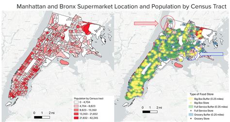 United states desserts map of united states for kids. Mapping Food Deserts (and Swamps) in Manhattan and the ...