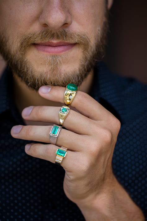 Emerald Rings For Men An Effortless Style Guide Pleasure Principle