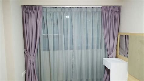Punggol Edgedale Plains Combination Color Day And Night Curtains