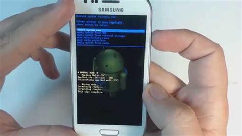 Samsung Galaxy S3 Mini I8190 Hard Reset Youtube