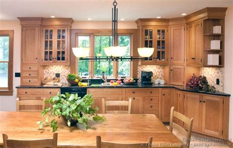 Cherry's grain is more subdued than some other hardwood species and possesses a very interesting character. Shaker Kitchen Cabinets - Door Styles, Designs, and Pictures
